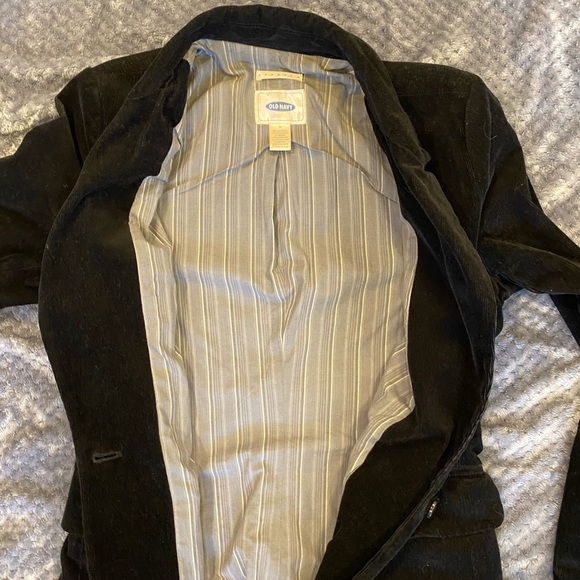 GC Black corduroy strech blazer jacket szM - Picture 5 of 9